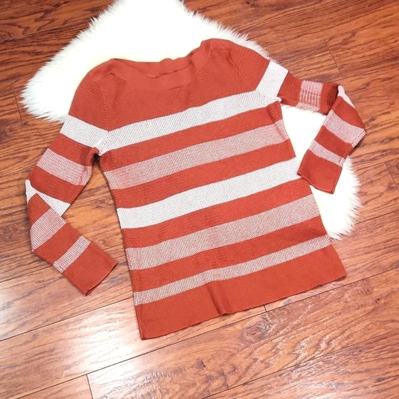 Market & Spruce Sweaters - Market & Spruce Tawnee Cotton Blend Crewneck Knit Sweater